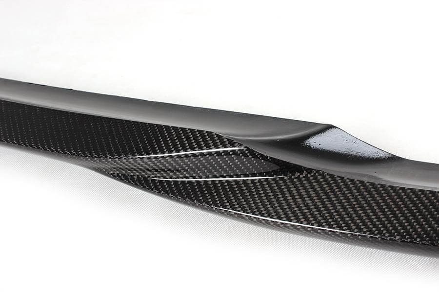 Mercedes Benz W204 C300 Sport Pre-facelift 2008-2011 Front Bumper Lip Carbon Fiber-Ahacarbon