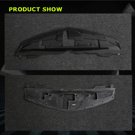 Nissan 400Z 2023+ Front Engine Hood Panel Cover Dry Carbon Fiber-Ahacarbon