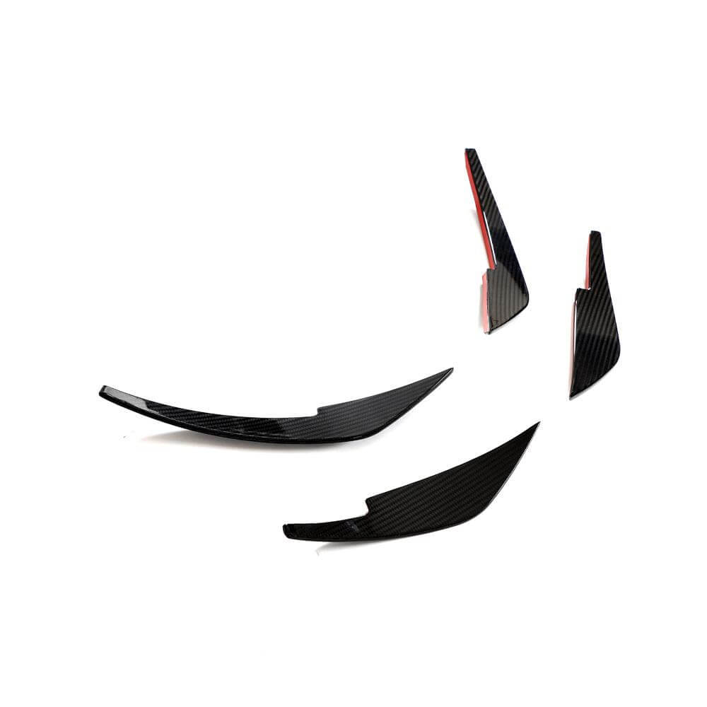 Nissan 400Z 2023+ Front Bumper Splitters Carbon Fiber-Ahacarbon