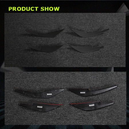 Nissan 400Z 2023+ Front Bumper Splitters Carbon Fiber-Ahacarbon