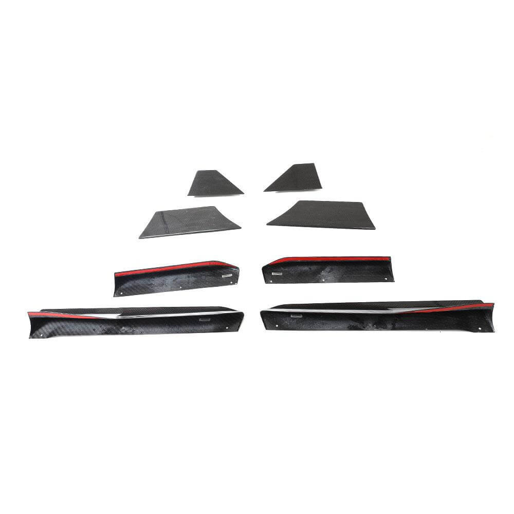 Nissan 400Z 2023+ Side Skirts Dry Carbon Fiber-Ahacarbon
