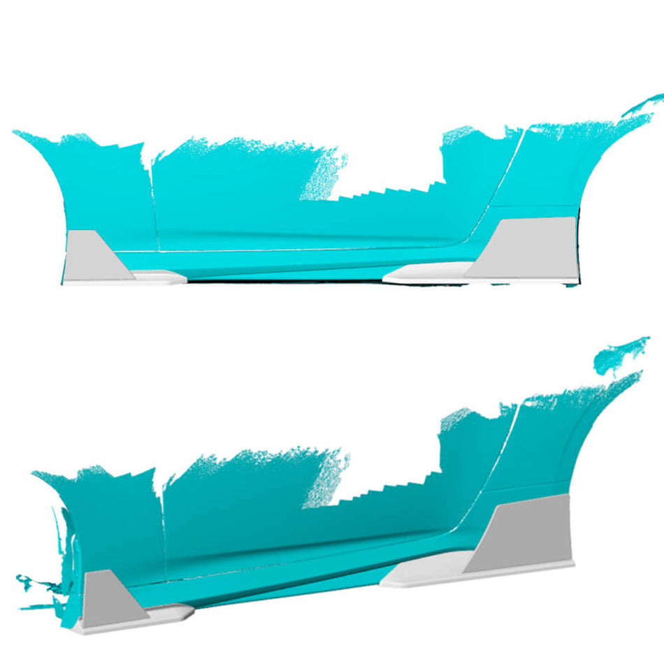 Nissan 400Z 2023+ Side Skirts Dry Carbon Fiber-Ahacarbon