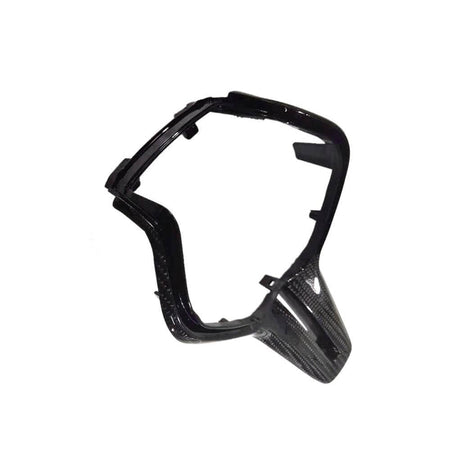 Nissan GTR Coupe 2-Door 2017-2019 Steering Wheel Covers Dry Carbon Fiber-Ahacarbon