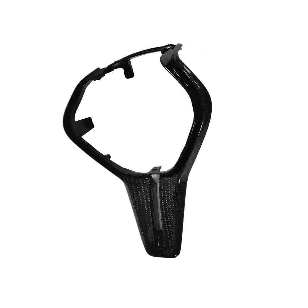 Nissan GTR Coupe 2-Door 2017-2019 Steering Wheel Covers Dry Carbon Fiber-Ahacarbon