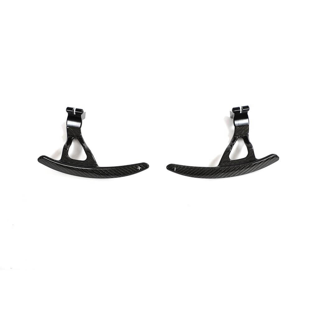 Nissan GTR GT-R Coupe 2-Door 2008-2016 Paddle Shifter Extensions Cover Trim Carbon Fiber-Ahacarbon