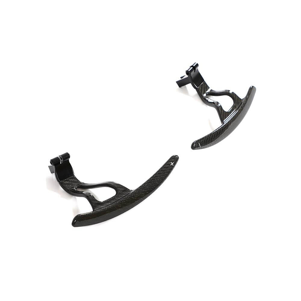 Nissan GTR GT-R Coupe 2-Door 2008-2016 Paddle Shifter Extensions Cover Trim Carbon Fiber-Ahacarbon