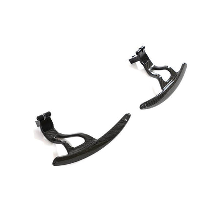 Nissan GTR GT-R Coupe 2-Door 2008-2016 Paddle Shifter Extensions Cover Trim Carbon Fiber-Ahacarbon