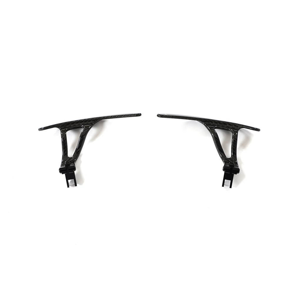Nissan GTR GT-R Coupe 2-Door 2008-2016 Paddle Shifter Extensions Cover Trim Carbon Fiber-Ahacarbon