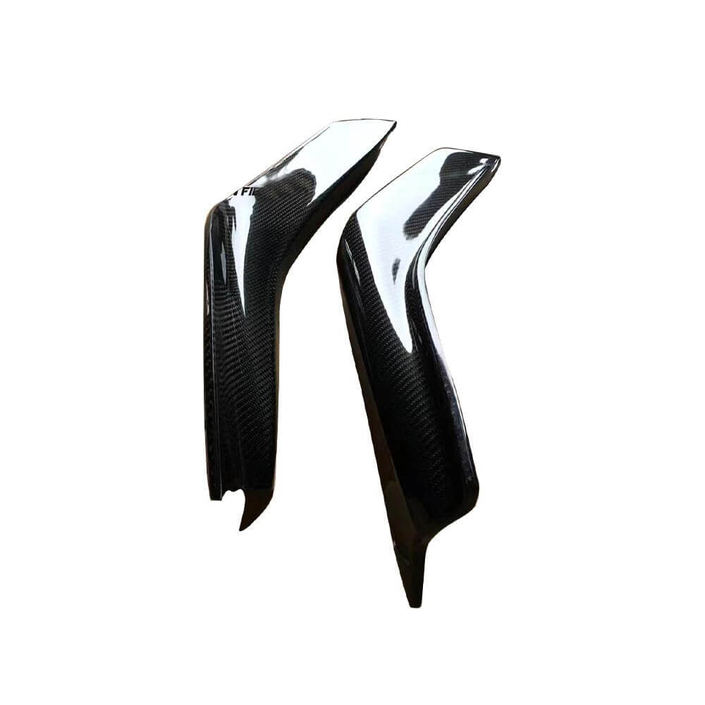 Nissan GTR GT-R R35 2010-2015 Front Bumper Splitters Carbon Fiber-Ahacarbon