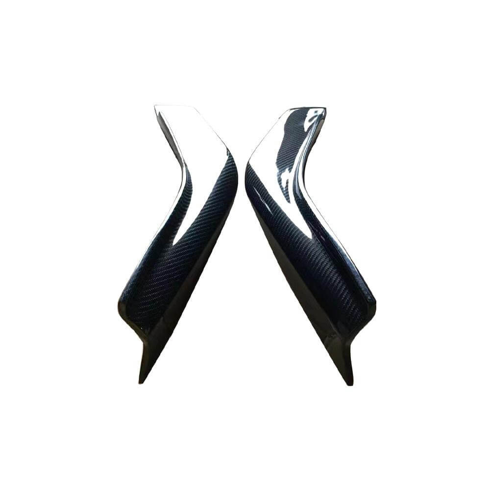 Nissan GTR GT-R R35 2010-2015 Front Bumper Splitters Carbon Fiber-Ahacarbon