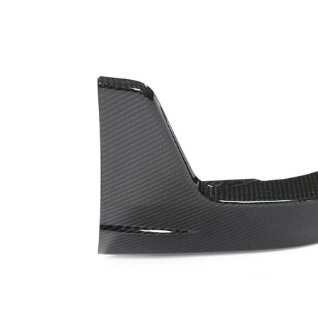 Porsche 911 992 Turbo S 2019-2023 Front Bumper Lip Dry Carbon Fiber-Ahacarbon