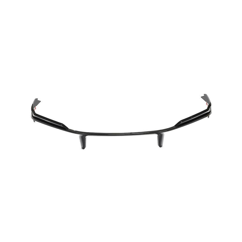 Porsche 911 992 Turbo S 2019-2023 Front Bumper Lip Dry Carbon Fiber-Ahacarbon
