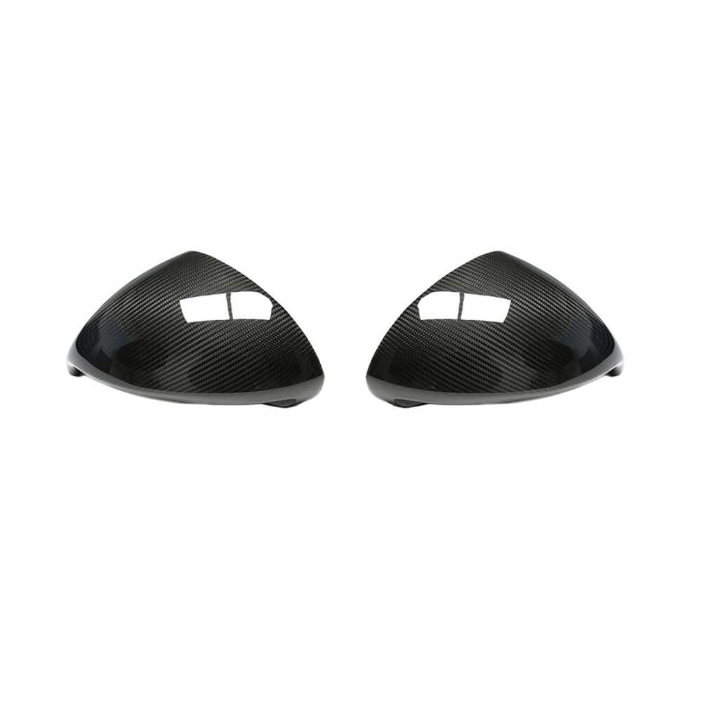 Porsche 991 911 GT2 GT3 Sport 2015-2018 Dry Carbon Fiber Add-on Mirror Covers (LHD)-Ahacarbon