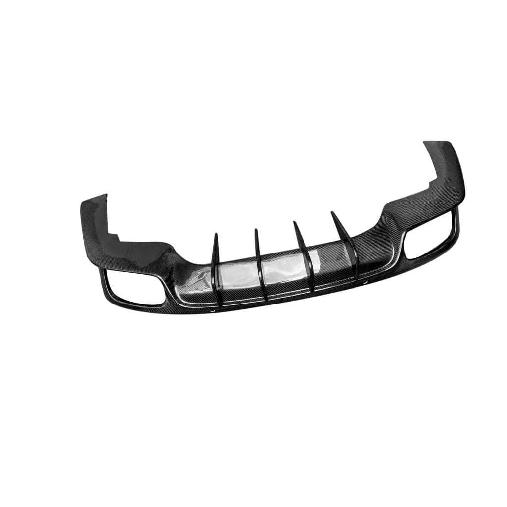 Porsche Panamera 971.2 2017-2026 Carbon Fiber Rear Bumper Diffuser Lip Spoiler-Ahacarbon