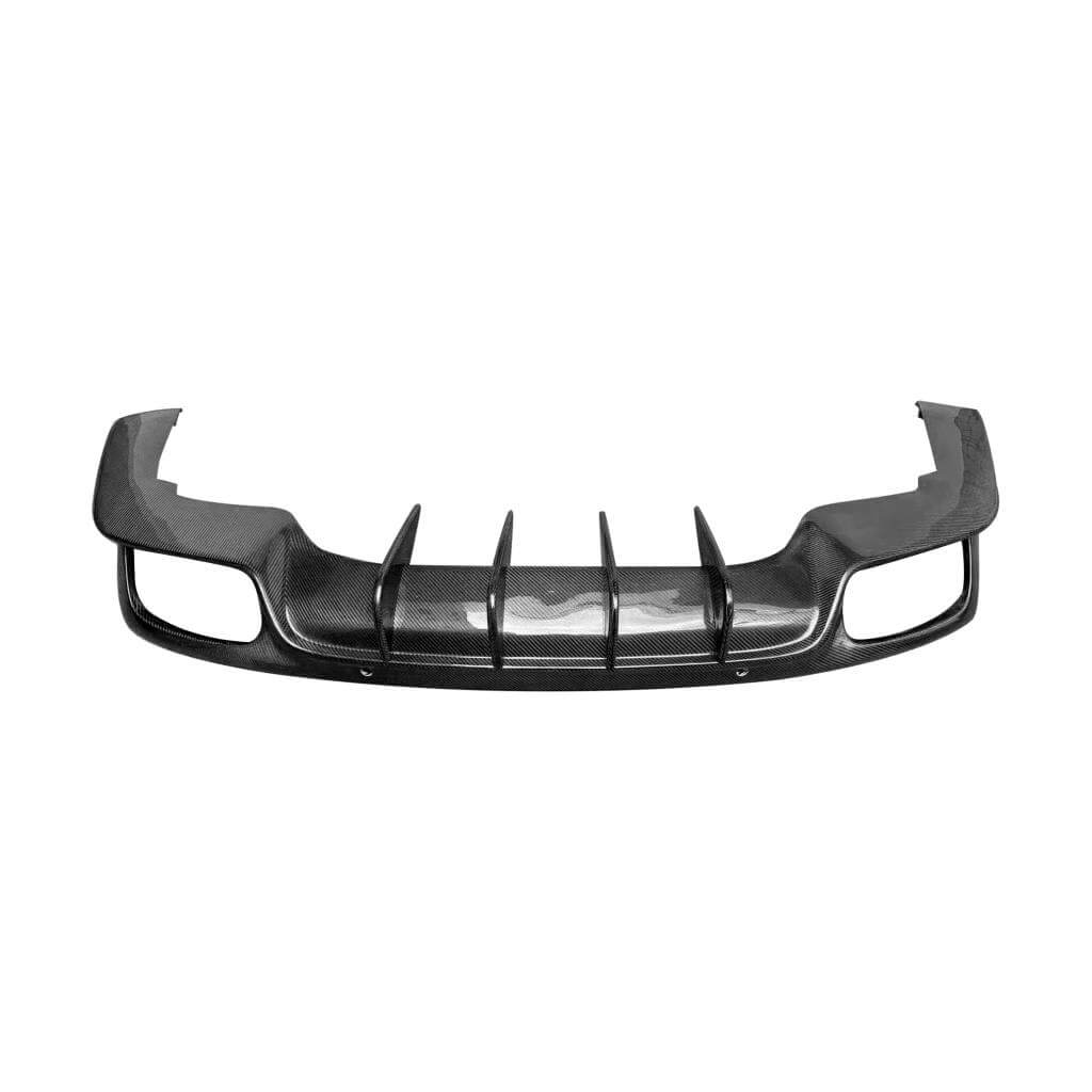 Porsche Panamera 971.2 2017-2026 Carbon Fiber Rear Bumper Diffuser Lip Spoiler-Ahacarbon