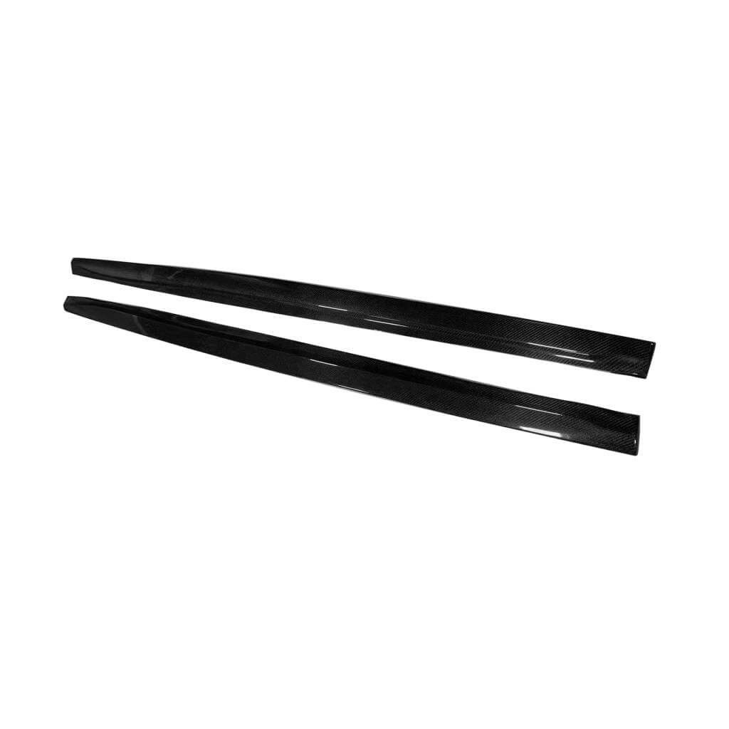Porsche Panamera 971.2 2017-2026 Carbon Fiber Side Skirts Extension Lip Spoiler-Ahacarbon