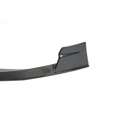 Porsche Taycan 9J1 Sedan 2019-2024 Front Bumper Lip Carbon Fiber-Ahacarbon