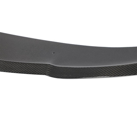 Porsche Taycan 9J1 Sedan 2019-2024 Front Bumper Lip Carbon Fiber-Ahacarbon