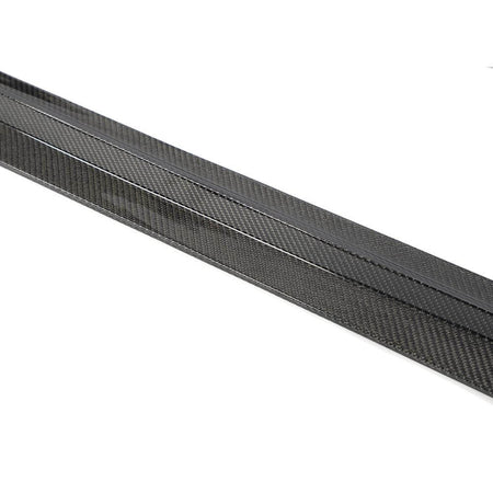 Porsche Taycan Base 4S Sedan 4-Door 2019-2024 Real Carbon Fiber Side Skirts-Ahacarbon