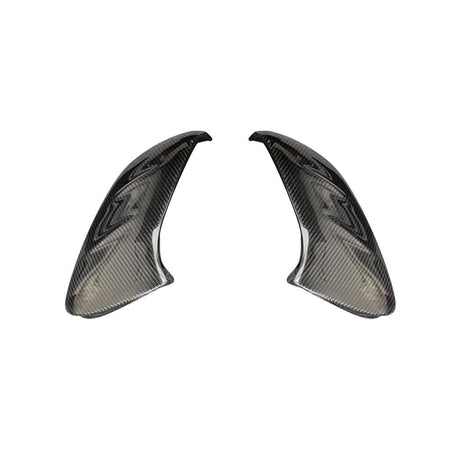 Porsche Taycan Turbo S 9J1 Sedan 2019-2024 Add-on Mirror Covers Dry Carbon Fiber-Ahacarbon