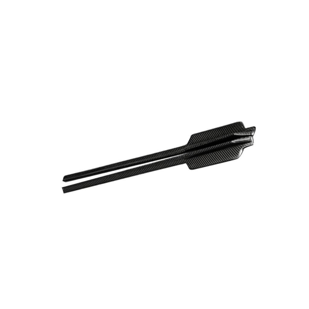 Porsche Taycan Turbo S 9J1 Sedan 2019-2024 Door Decorative Strip Carbon Fiber-Ahacarbon
