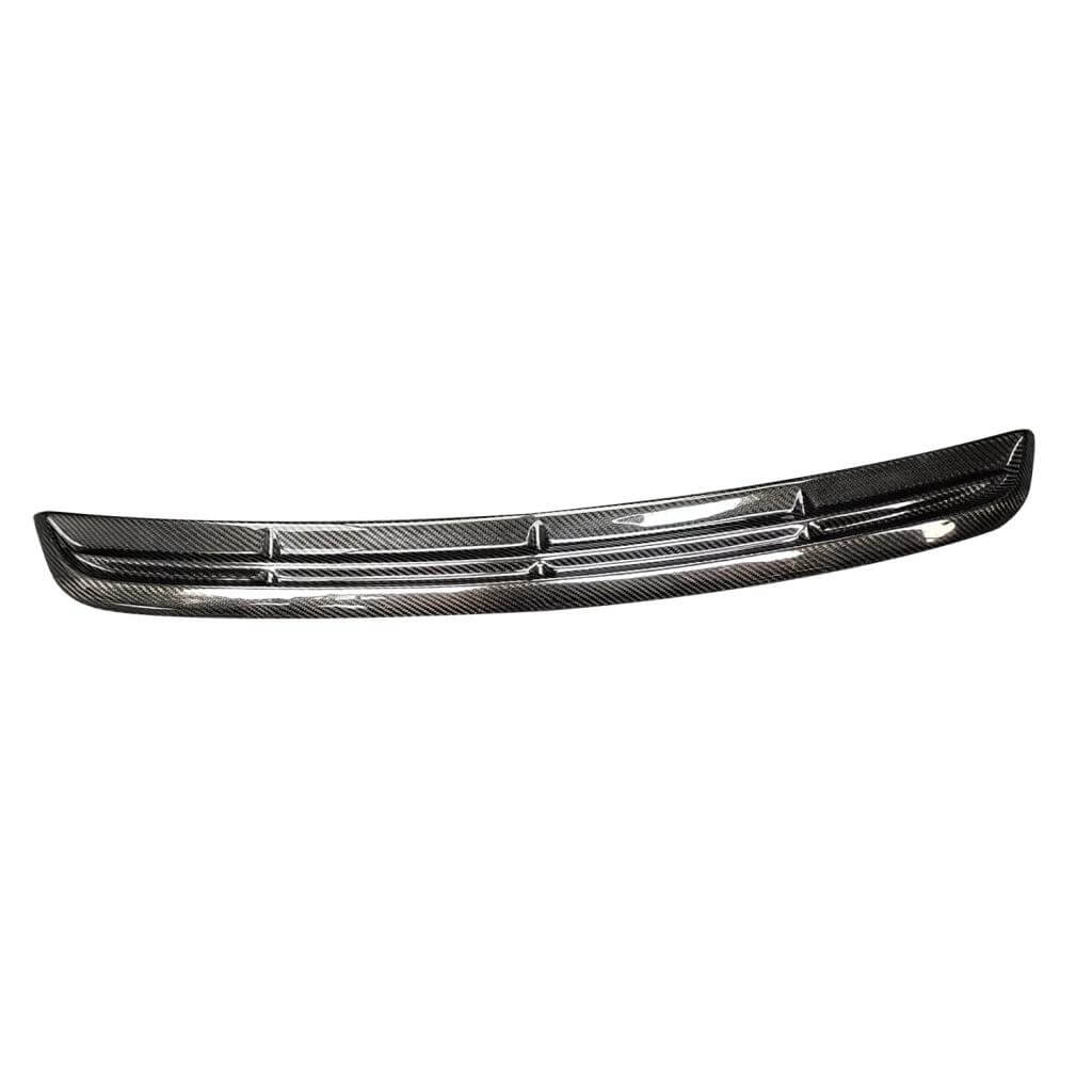 Porsche Taycan Turbo S 9J1 Sedan 2019-2024 Front Bumper Hood Bonnet Grill Cover Carbon Fiber-Ahacarbon