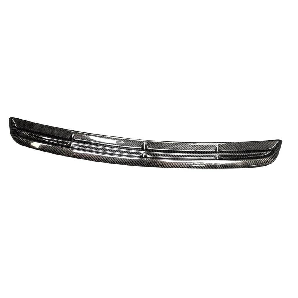 Porsche Taycan Turbo S 9J1 Sedan 2019-2024 Front Bumper Hood Bonnet Grill Cover Carbon Fiber-Ahacarbon