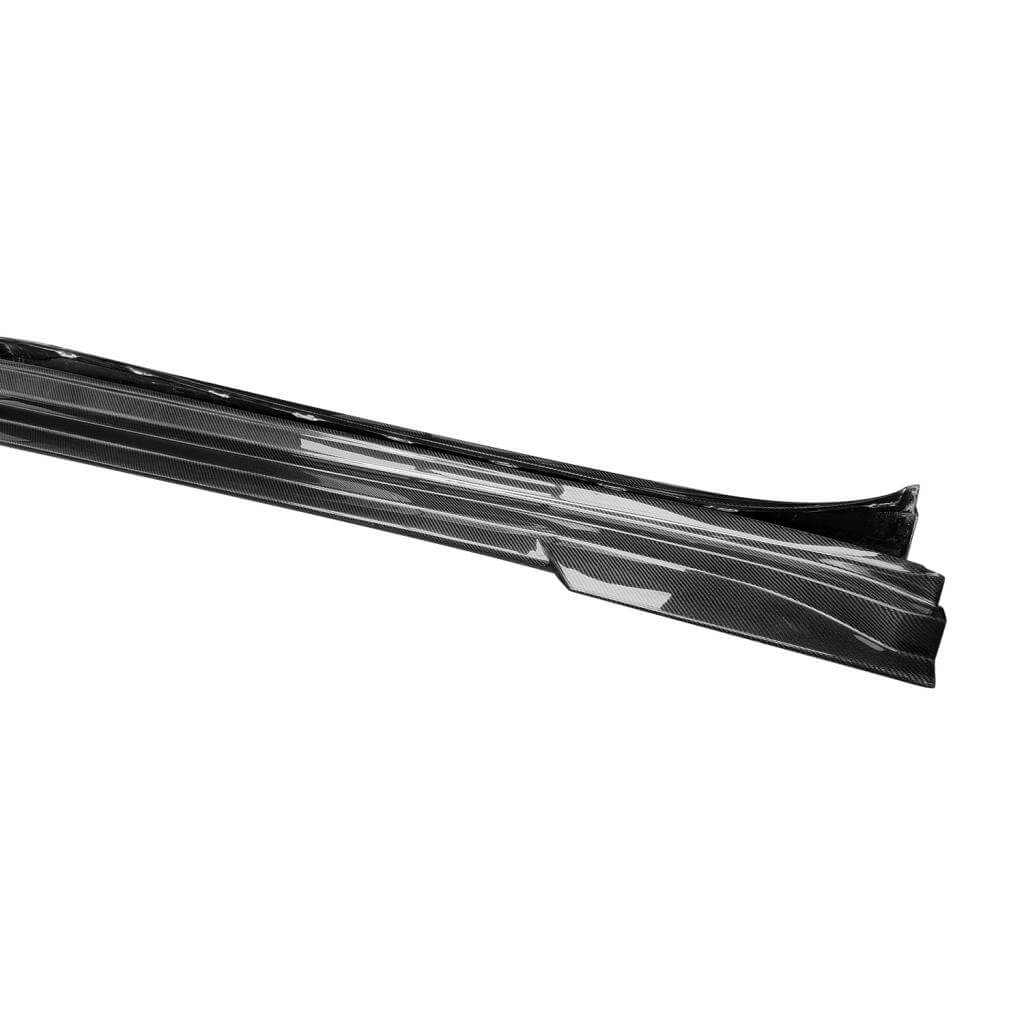 Porsche Taycan Turbo S 9J1 Sedan 2019-2024 Side Skirts Carbon Fiber-Ahacarbon