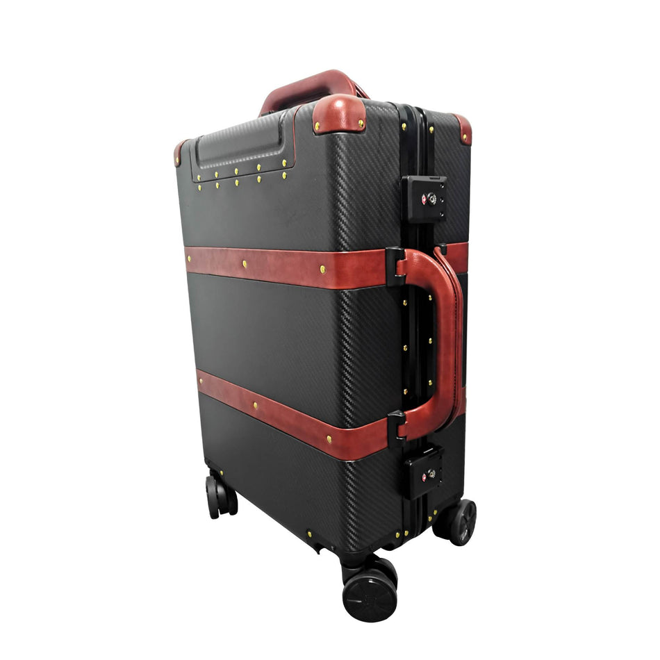 Universal Fit Luggage Suitcase Business Case Carry-On 20-Inch Real Carbon Fiber-Ahacarbon