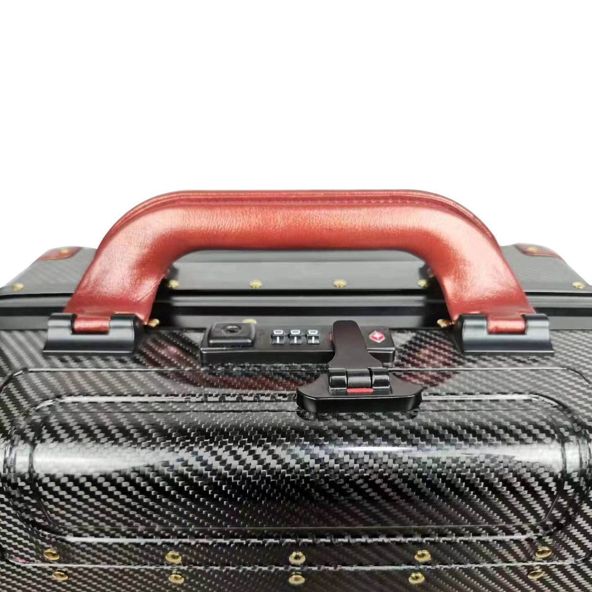 Universal Fit Luggage Suitcase Business Case Carry-On 20-Inch Real Carbon Fiber-Ahacarbon