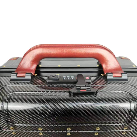 Universal Fit Luggage Suitcase Business Case Carry-On 20-Inch Real Carbon Fiber-Ahacarbon