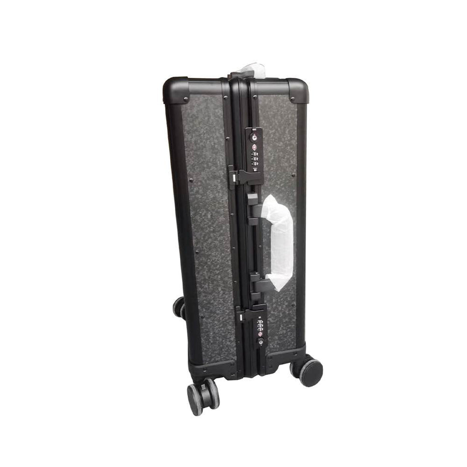 Universal Fit Luggage Suitcase Business Case Carry-On 20-Inch Real Forged Carbon Fiber-Ahacarbon