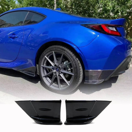 Subaru BRZ/STI Coupe 2022+ Rear Bumper Splitters Black PU-Ahacarbon