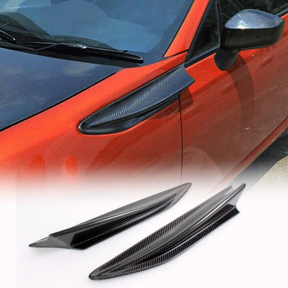Subaru BRZ Toyota 86 GT86 Scion FR-S Side Air Fender Vents Carbon Fiber-Ahacarbon