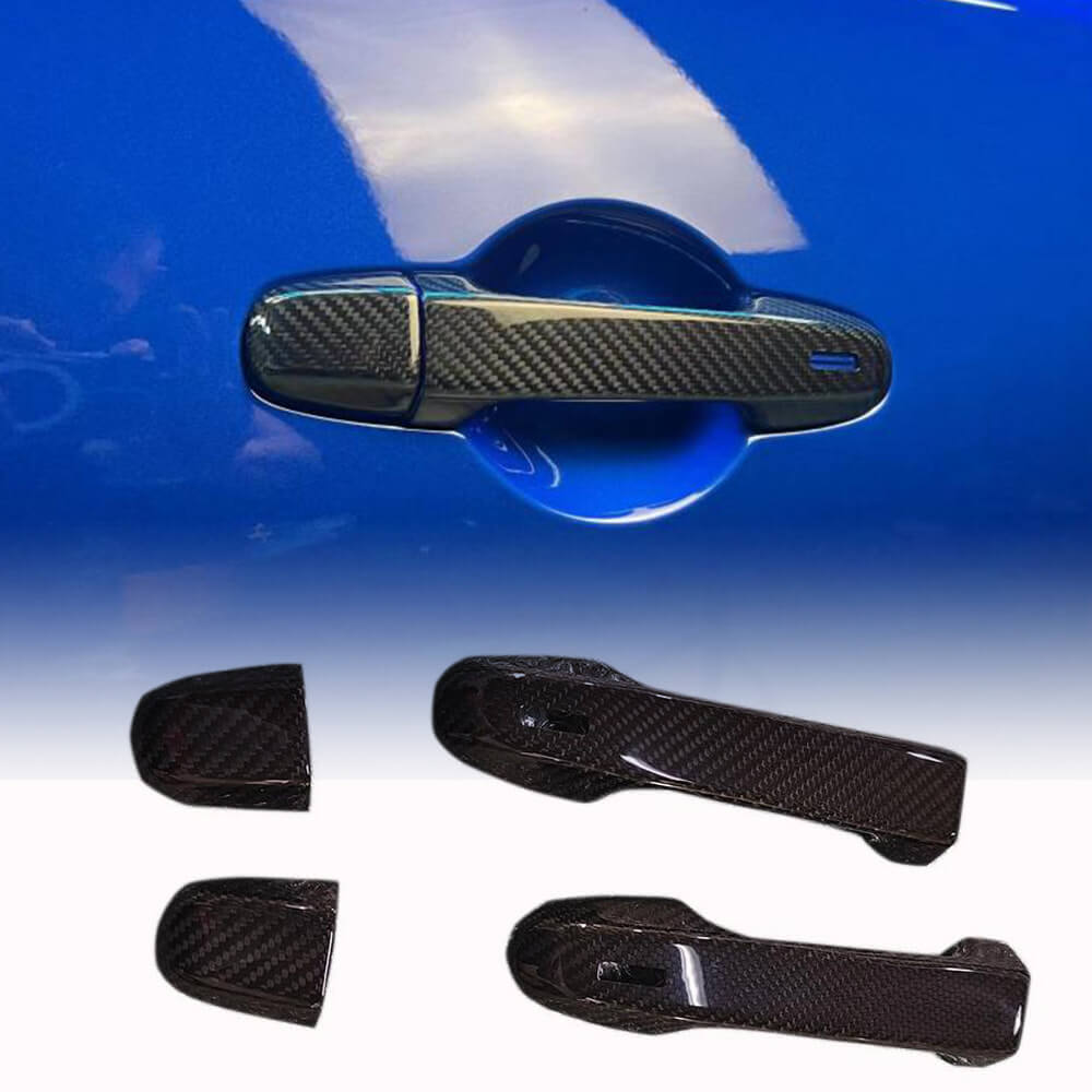 Subaru BRZ Toyota GT86 2-Door 2022UP Door Handle Cover Carbon Fiber-Ahacarbon