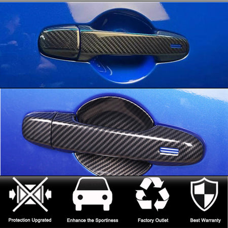 Subaru BRZ Toyota GT86 2-Door 2022UP Door Handle Cover Carbon Fiber-Ahacarbon