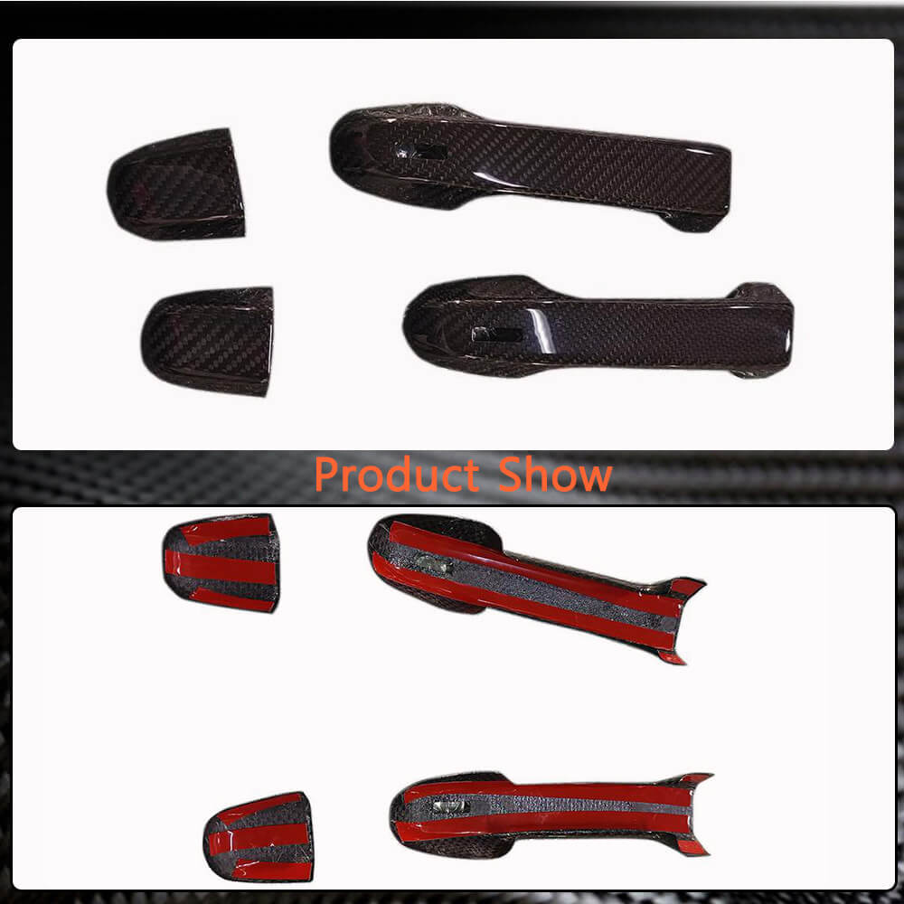 Subaru BRZ Toyota GT86 2-Door 2022UP Door Handle Cover Carbon Fiber-Ahacarbon
