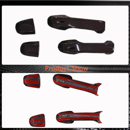 Subaru BRZ Toyota GT86 2-Door 2022UP Door Handle Cover Carbon Fiber-Ahacarbon