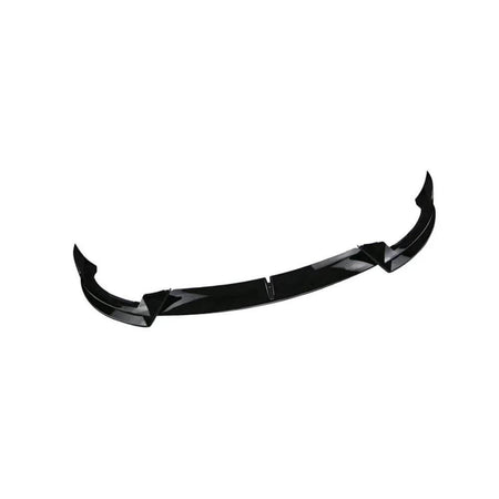 Tesla Model 3 2017-2023 Front Bumper Lip Gloss Black ABS 3PCS-Ahacarbon