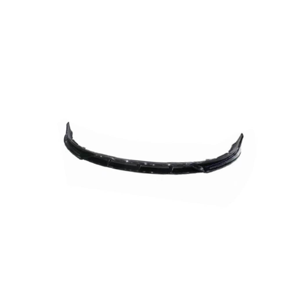 Tesla Model 3 2023-2025 Front Bumper Lip Glossy Black ABS（4PCS）-Ahacarbon