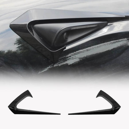 Tesla Model 3 2023-2025 Side Fender Vents 2PC Glossy Black ABS-Ahacarbon
