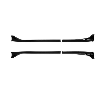 Tesla Model 3 2023-2025 Side Skirts Door Glossy Black ABS-Ahacarbon