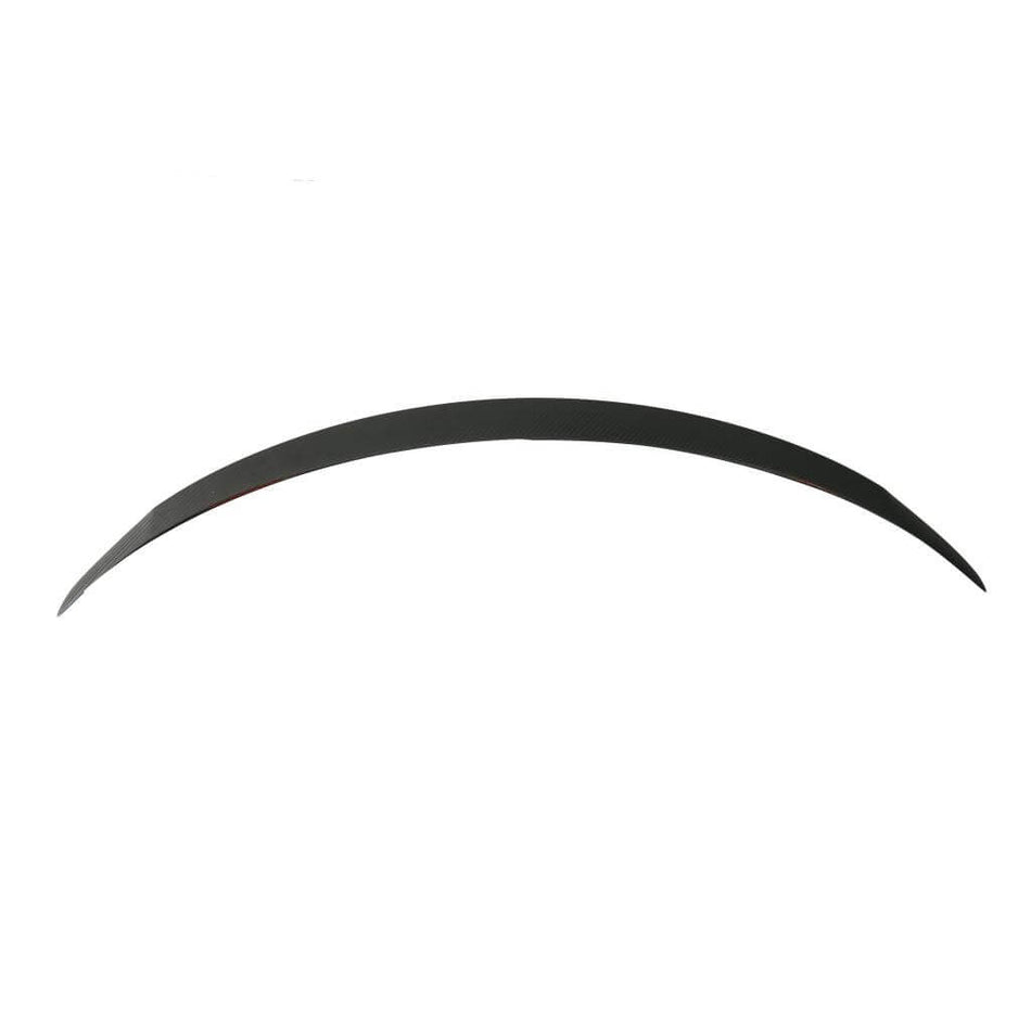 Tesla Model 3 2023 Rear Trunk Spoiler Matt Dry Carbon Fiber-Ahacarbon