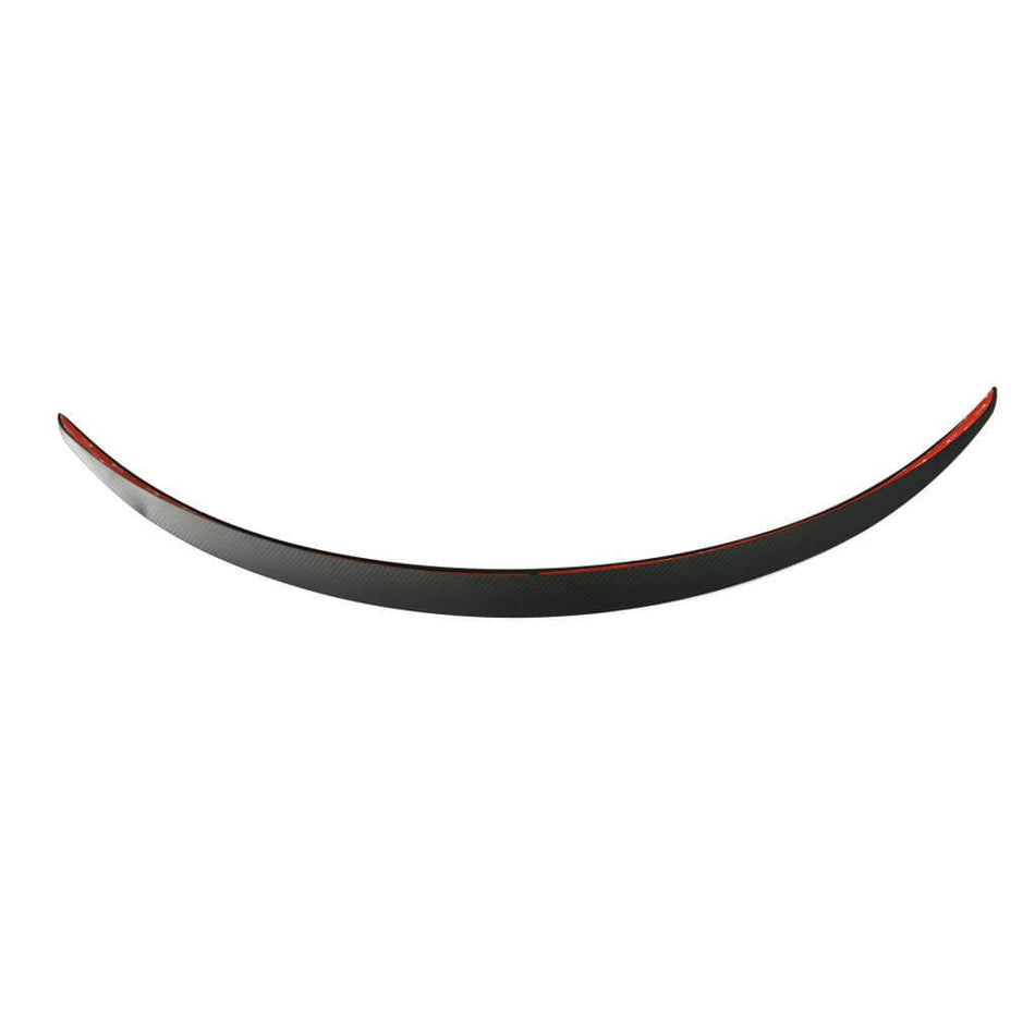 Tesla Model 3 2023 Rear Trunk Spoiler Matt Dry Carbon Fiber-Ahacarbon
