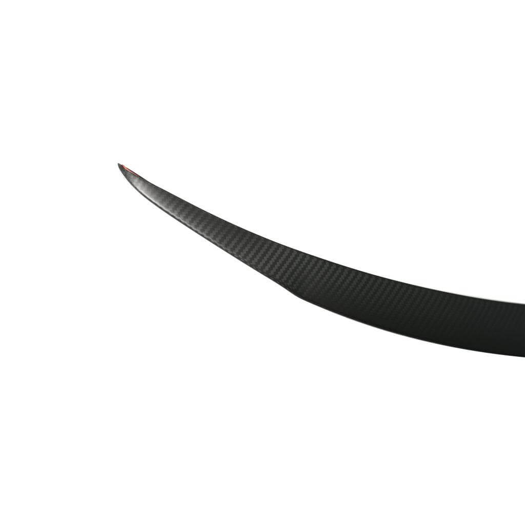 Tesla Model 3 2023 Rear Trunk Spoiler Matt Dry Carbon Fiber-Ahacarbon