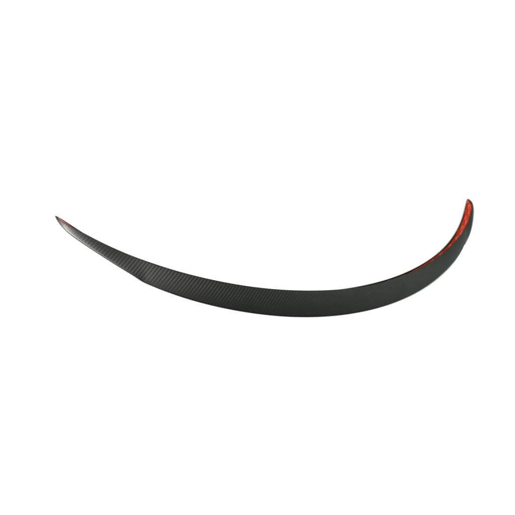 Tesla Model 3 2023 Rear Trunk Spoiler Matt Dry Carbon Fiber-Ahacarbon