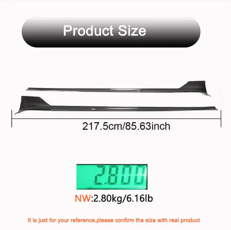 Tesla Model S 2021-2023 Front Bumper Lip Side Skirts Rear Diffuser Carbon Fiber-Ahacarbon