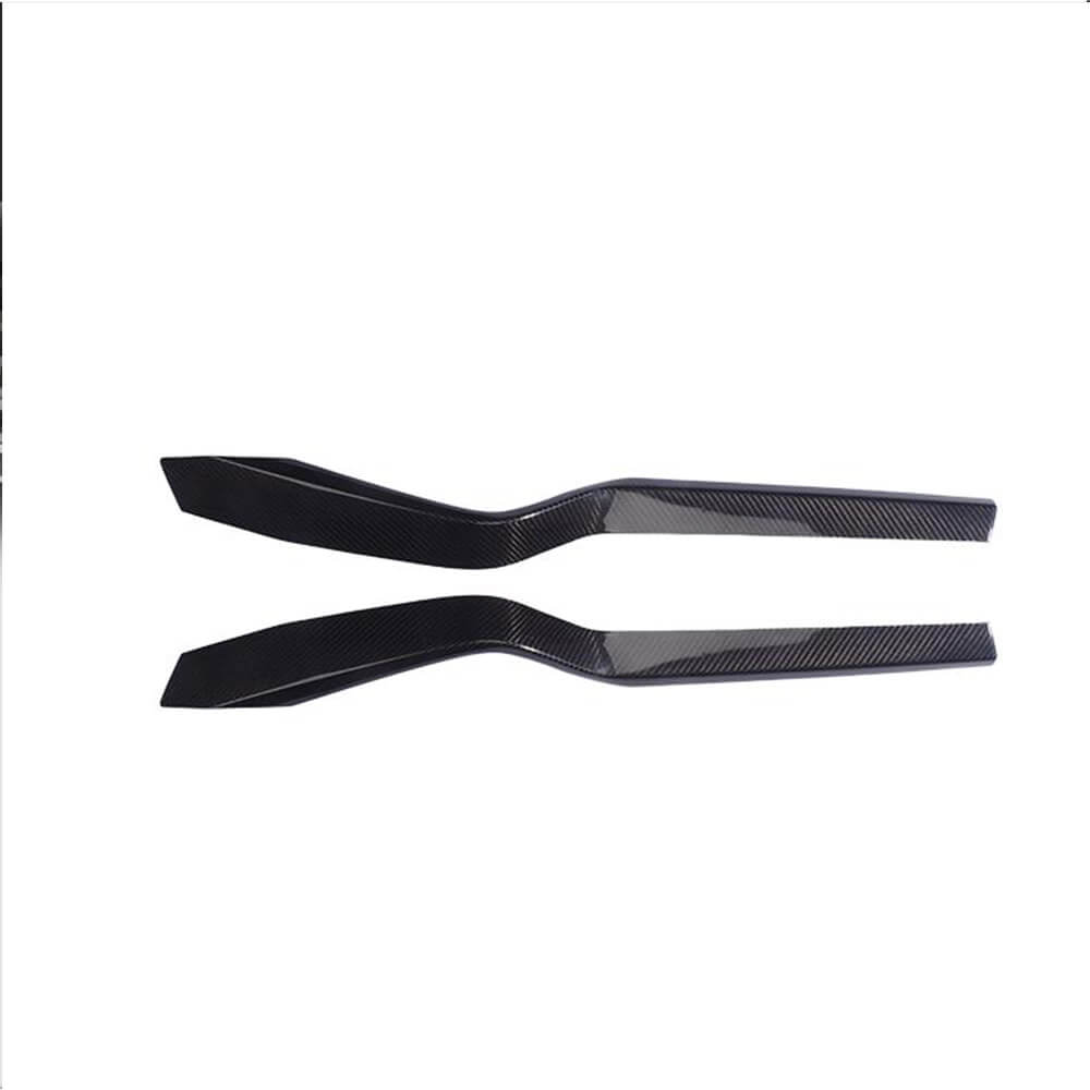 Tesla Model X 2016-2021 Interior Decoration Center Console Trims 12pcs Dry Carbon Fiber-Ahacarbon