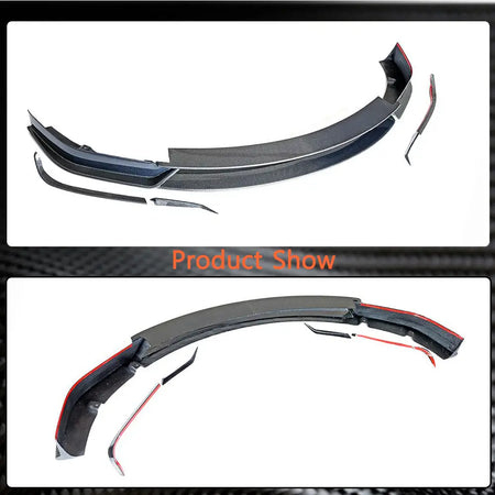 Tesla Model X 2016-2020 Front Bumper Lip Side Skirts Rear Diffuser Carbon Fiber-Ahacarbon