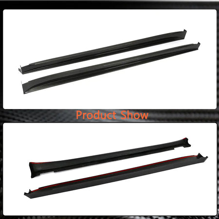 Tesla Model X 2016-2020 Front Bumper Lip Side Skirts Rear Diffuser Carbon Fiber-Ahacarbon